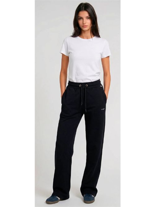Pantaloni jogging wide leg Met Met | M13 106PTBLACK
